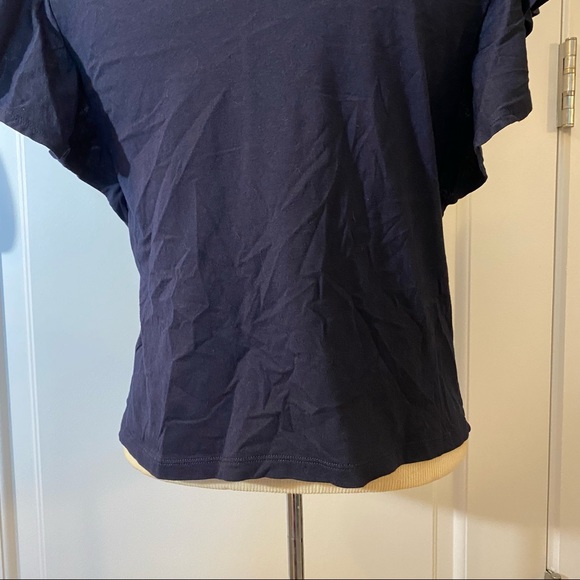 Women’s Uniqlo Flutter Sleeve Top - Picture 9 of 10
